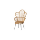 Rattan Fan Back Chair