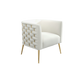 Woven White Chair